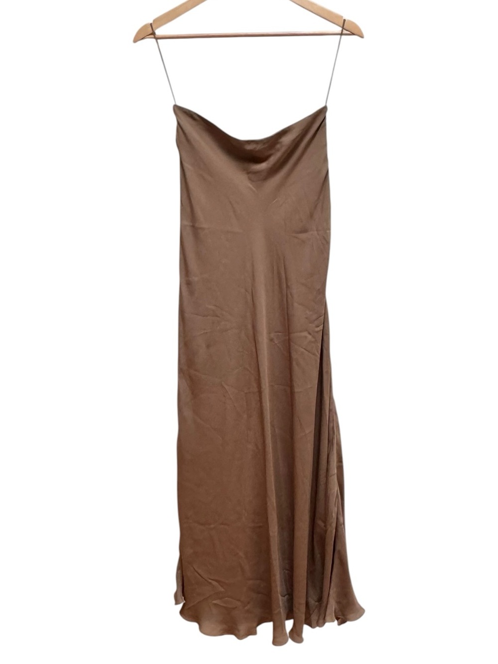 Ralph Lauren Purple Label Vintage Brown Silk Slip Dress - Picture 9 of 16